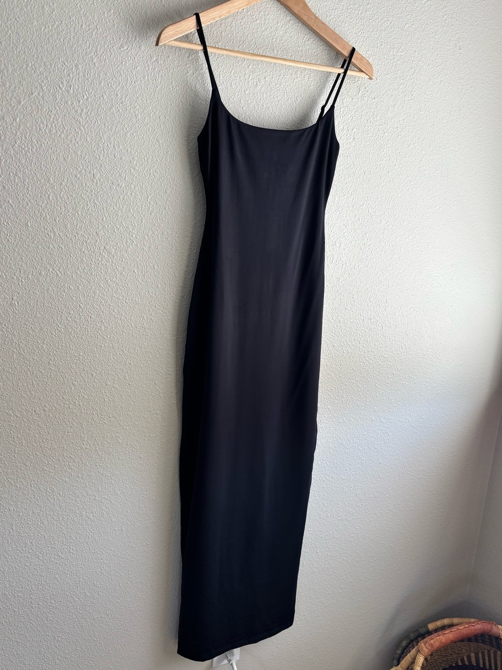 Black Bodycon Cami Contour Dress - Picture 3 of 7